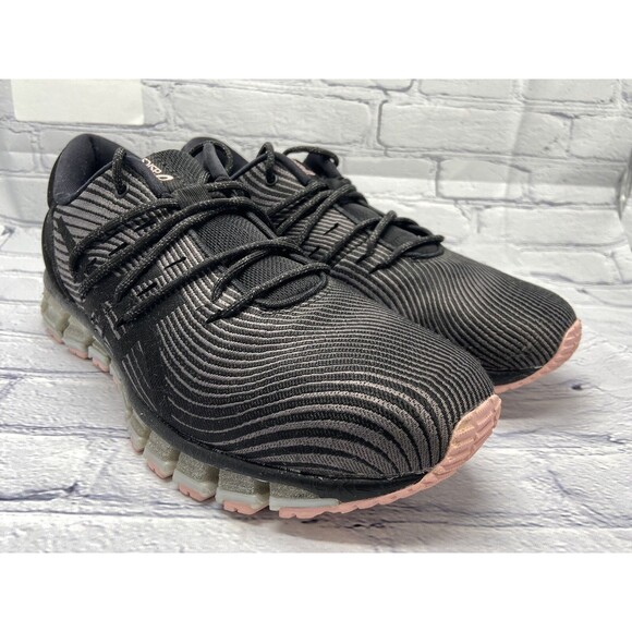 Asics 1022A029 020 Gel Quantum 360 4 Carbon Black Running Women Size 9 Preowned - Picture 2 of 12
